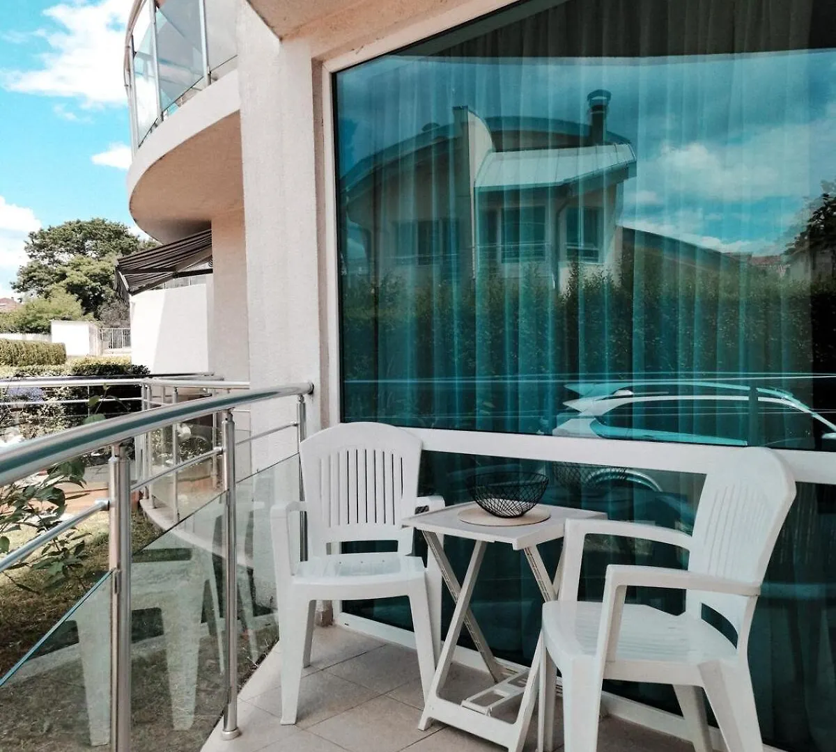 Boho Studio With Pool And Beach Area Burgas Apartment